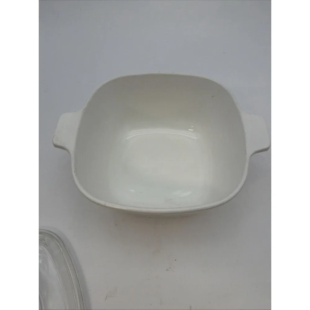 Vintage Corning Ware Blue Cornflower P-1 3/4-B Casserole With Pyrex A-7-C Lid